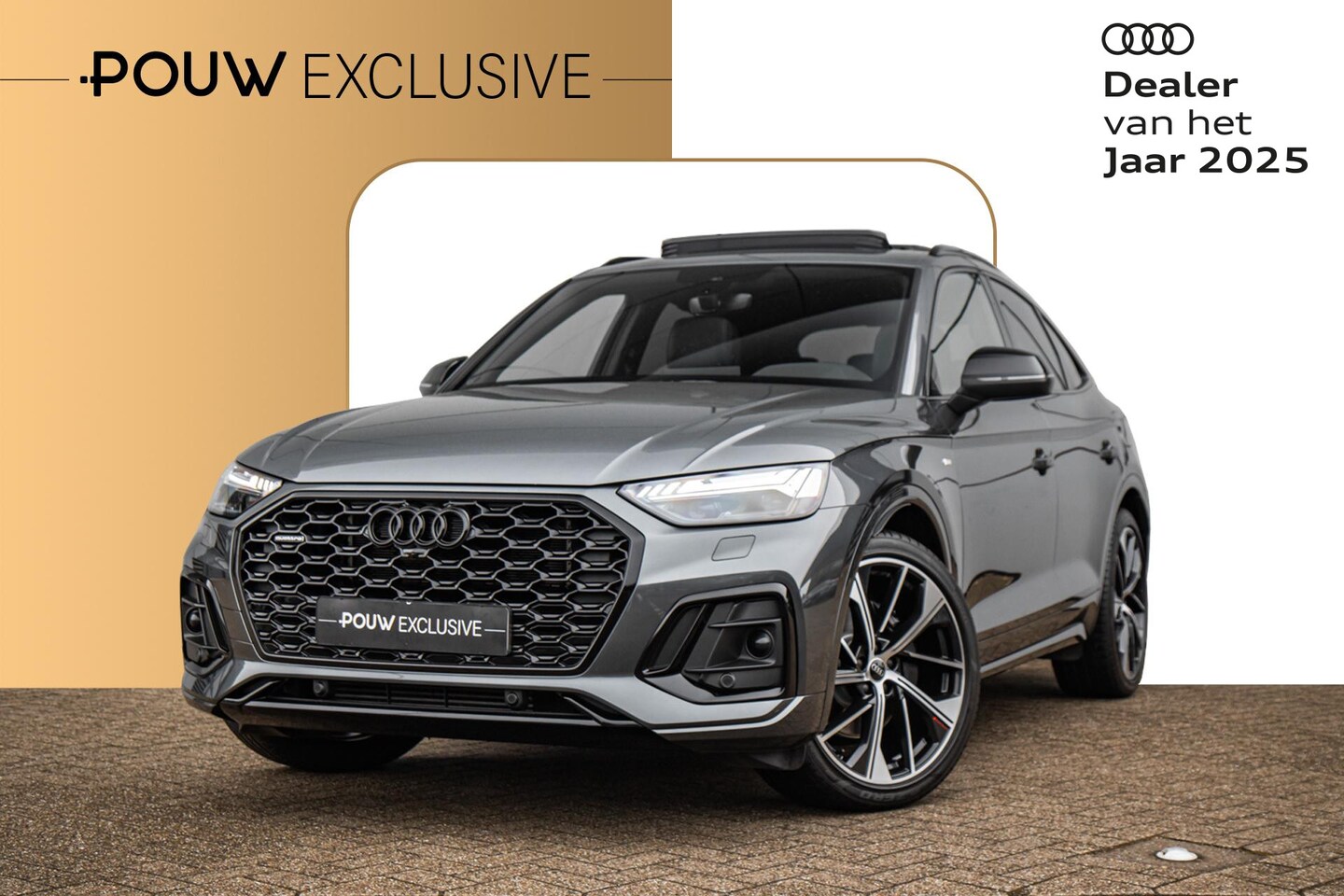 Audi Q5 Sportback - 50 TFSI e 299pk S Edition | Panoramadak | 21" LM Velgen | Apple Carplay / Android Auto | S - AutoWereld.nl