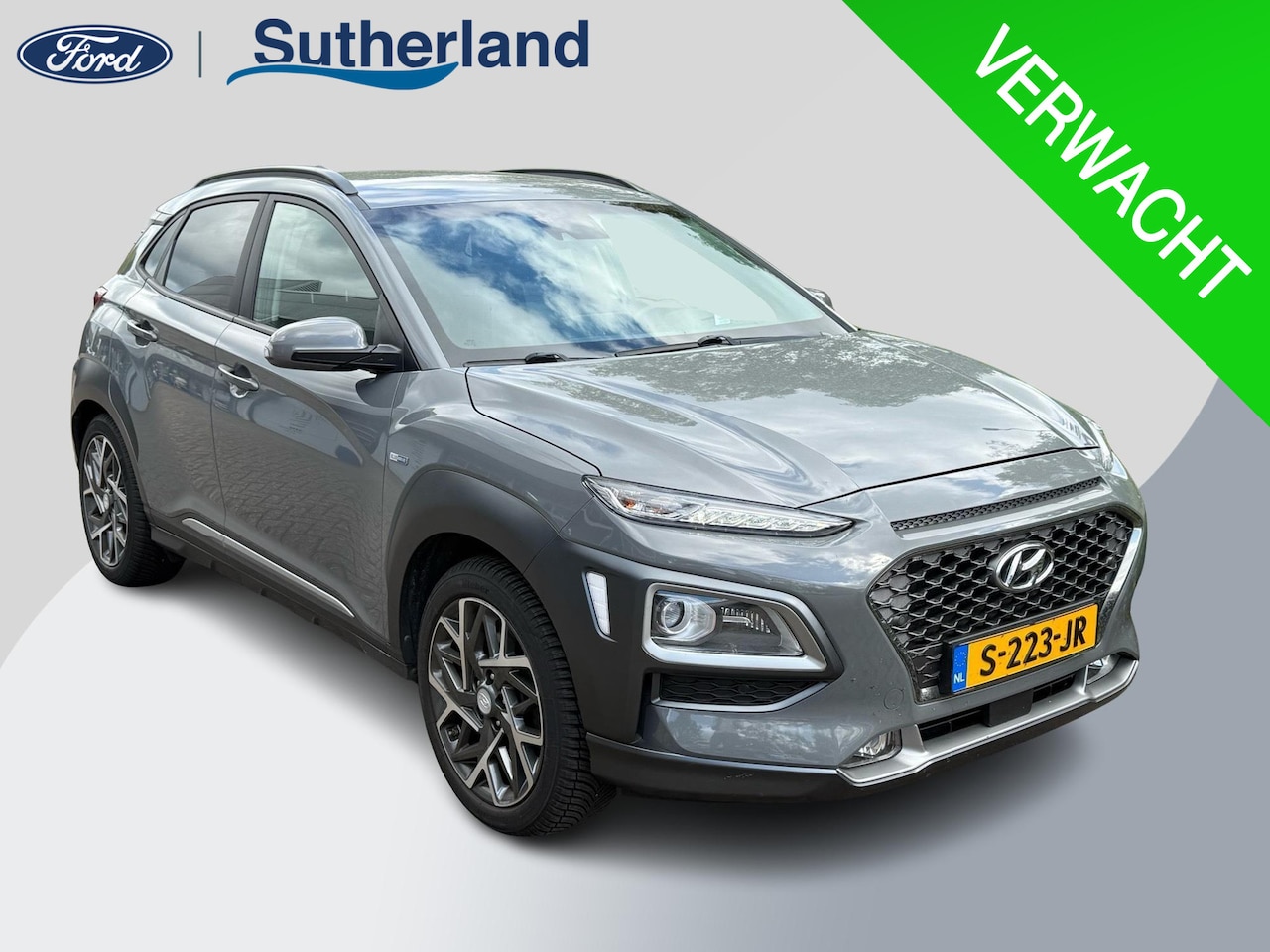 Hyundai Kona - 1.6 GDI HEV Premium 104pk Trekhaak | Achteruitrijcamera | Head Up Display | Volledig Leder - AutoWereld.nl