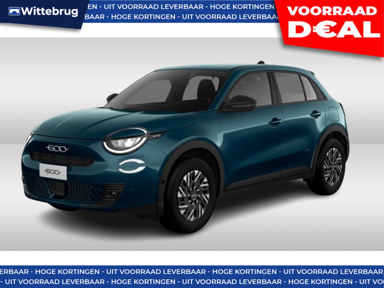 Fiat 600 - 1.2 Hybrid Urban DIRECT LEVERBAAR - HOGE KORTING - AutoWereld.nl