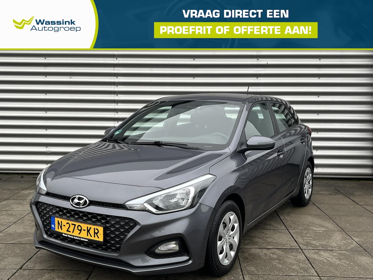 Hyundai i20 - 1.2i HP Blue 84PK 5D i-Motion Comfort | Airco | Bluetooth - AutoWereld.nl