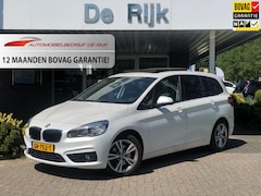 BMW 2-serie Gran Tourer - 218i Sport | Schuifdak, Leder, Navi, Stoelverw., Trekhaak, Cruise, Climate | Parelmoer | N