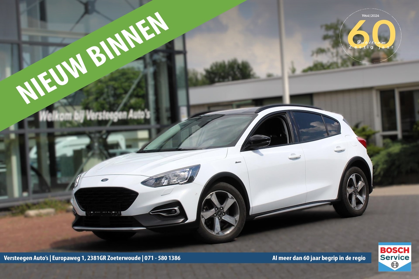Ford Focus - 1.0 EcoBoost 125pk Active Business Automaat - AutoWereld.nl