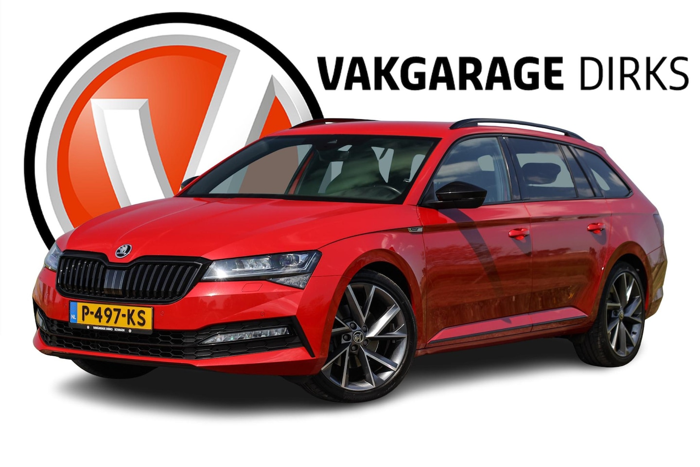 Skoda Superb Combi - 1.5 TSI 150 pk DSG Sportline ✅ LED ✅ ACC ✅ Carplay - AutoWereld.nl