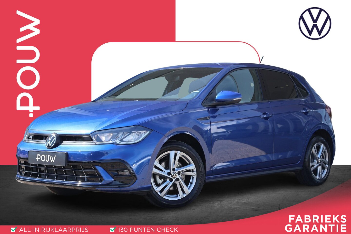 Volkswagen Polo - 1.0 TSI 110pk DSG R-Line | Camera | PDC | Android Auto / Apple Carplay | Adaptieve Cruise - AutoWereld.nl
