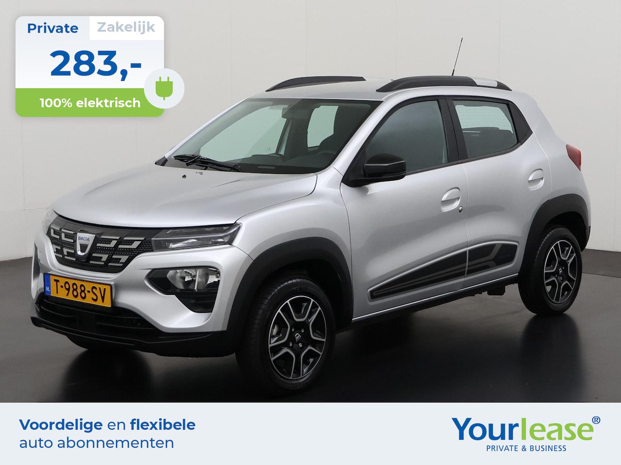 Dacia Spring - Essential 27 kWh | All-in 283,- Private Lease | Zondag Open! - AutoWereld.nl