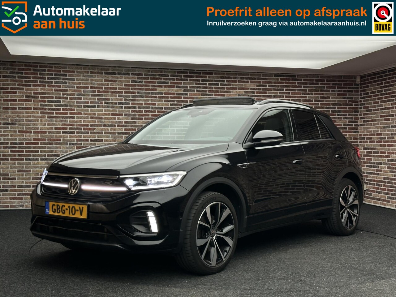 Volkswagen T-Roc - 2.0 TSI 4Motion R-Line Business+ | Dak| Beats| Dodenhoek| IQ Light| - AutoWereld.nl