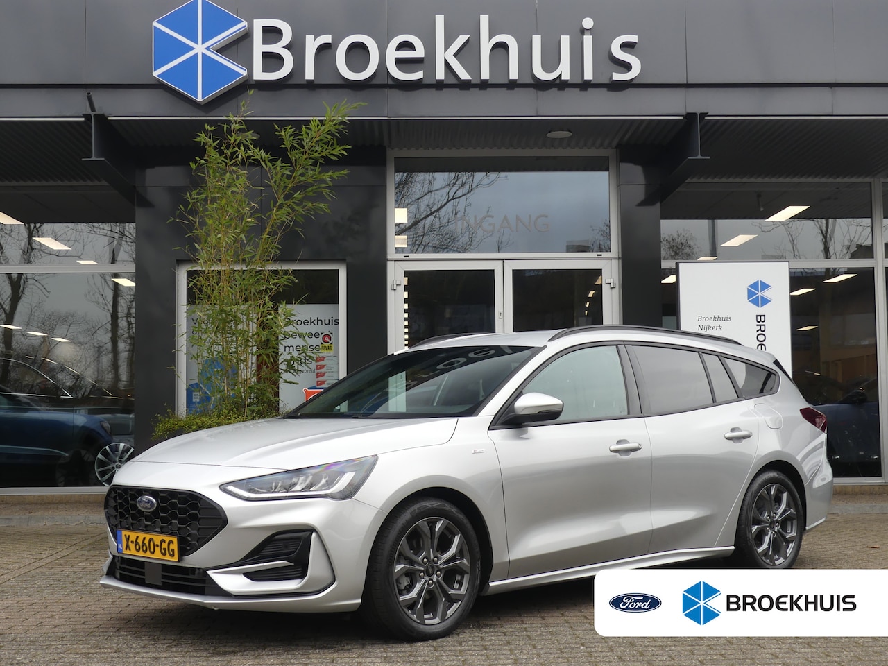 Ford Focus Wagon - 1.0 EcoBoost Hybrid 155PK ST Line X Automaat | ADAPTIVE CRUISE | DODEHOEKDETECTIE | NAVI | - AutoWereld.nl