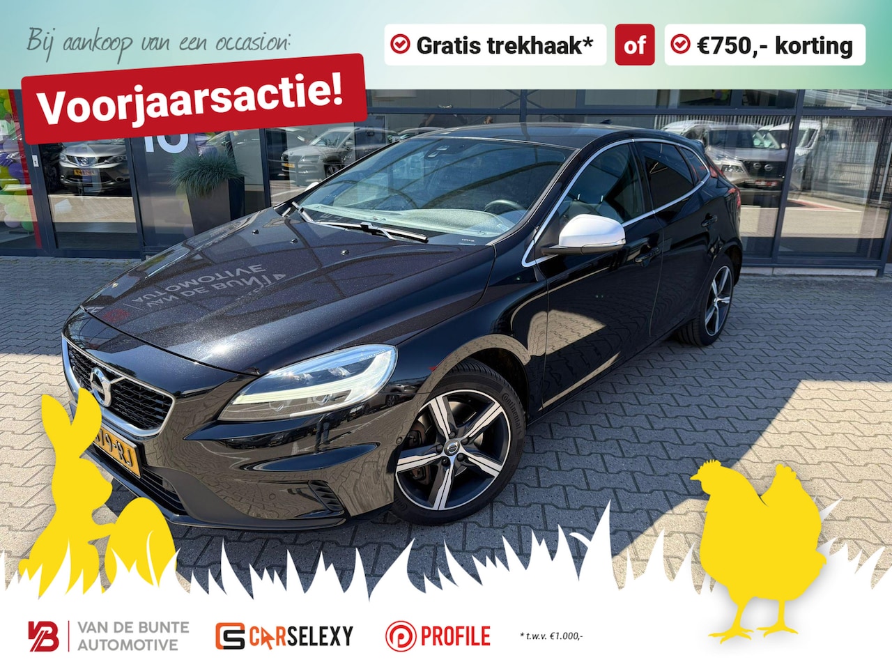 Volvo V40 - 1.5 T3 Polar+ *Trekhaak & Panoramadak* - AutoWereld.nl