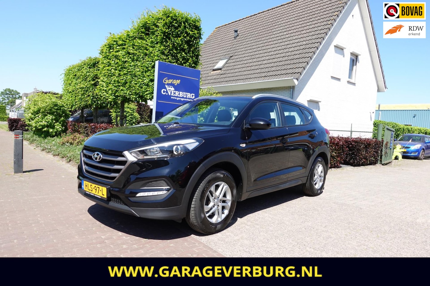 Hyundai Tucson - 1.6 GDi i-Motion (Airco,Cruise,Navigatie,PDC,Trekhaak,Camera) - AutoWereld.nl