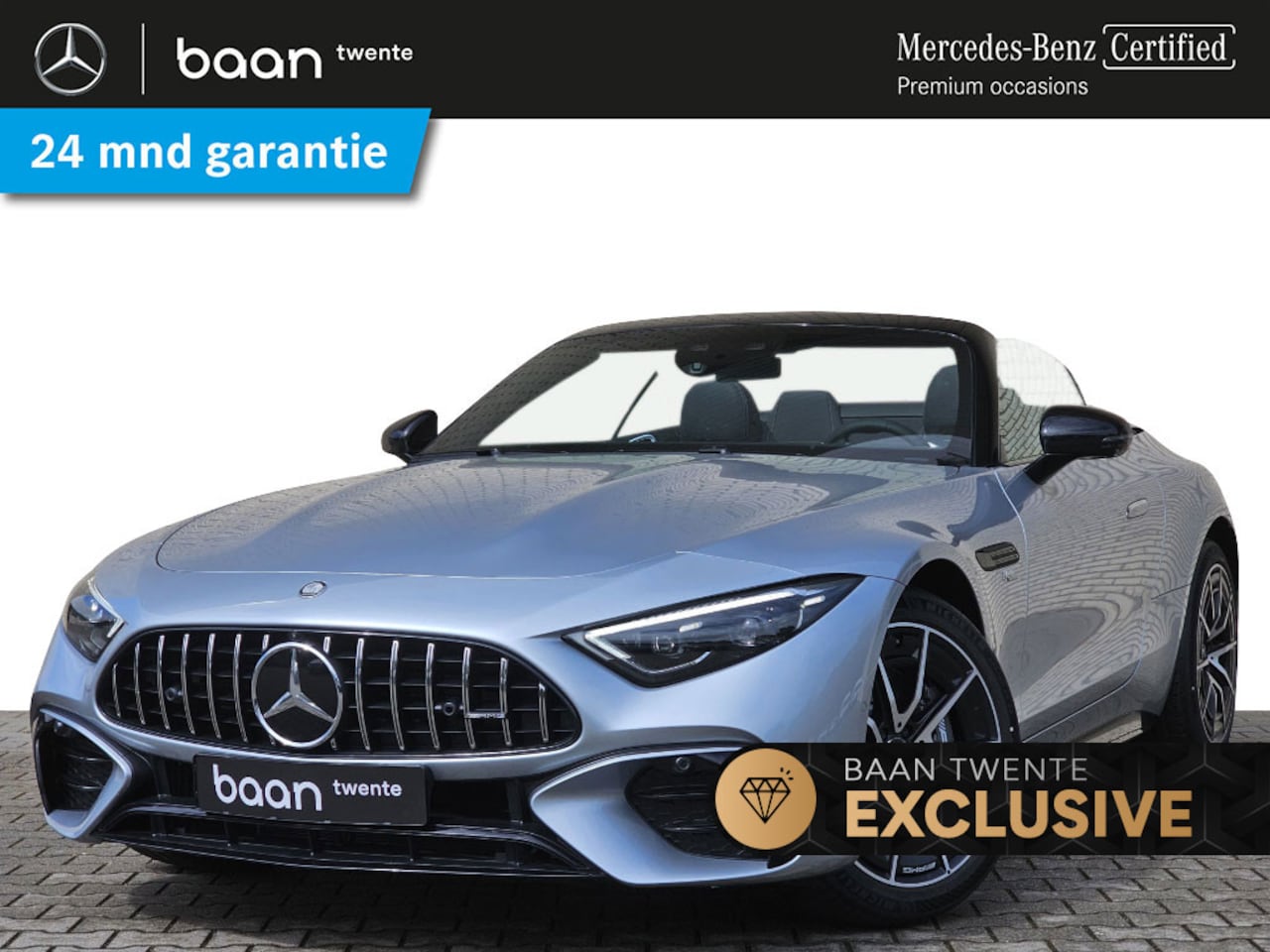 Mercedes-Benz SL-klasse Cabrio - 43 AMG Automaat | AMG Nightpakket | Achterasbesturing | Rij-assistentiepakket | Digital Li - AutoWereld.nl