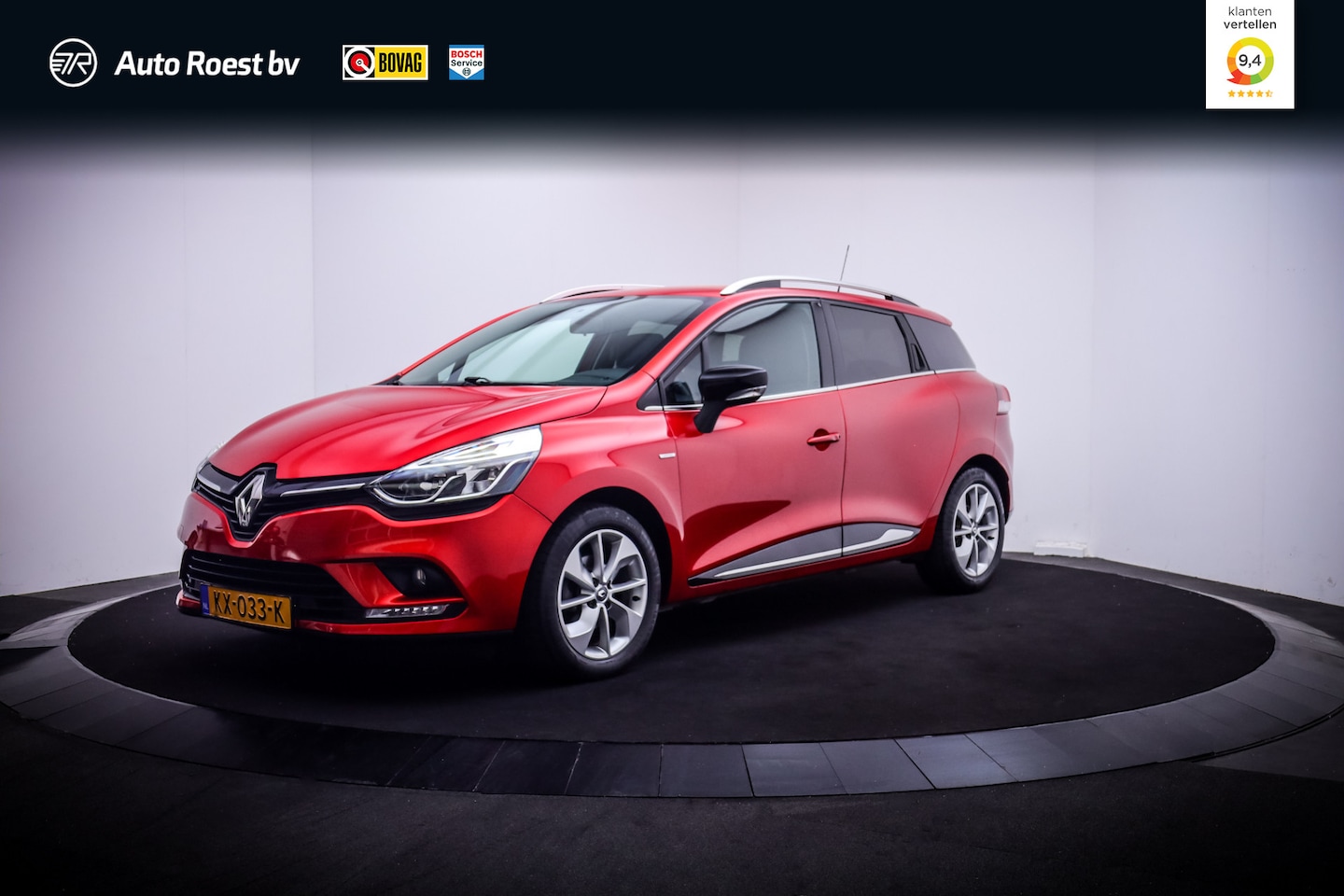 Renault Clio Estate - 0.9TCe LIMITED Edition NAVI | DAB | AIRCO | CRUISE | BLUETOOTH | PDC | LMV - AutoWereld.nl