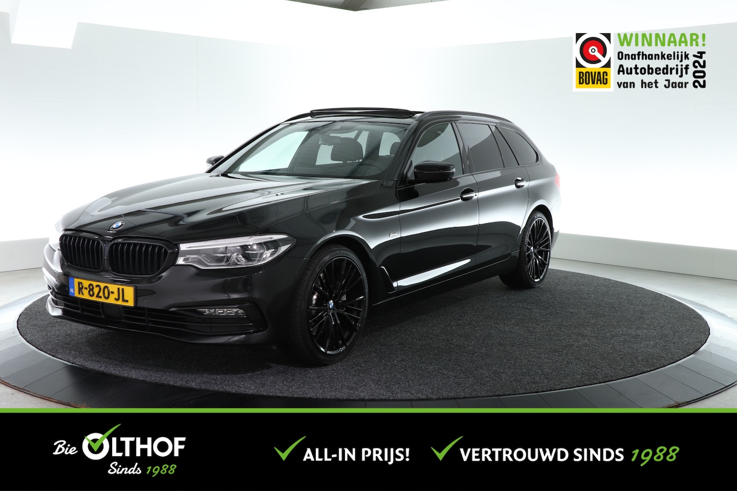 BMW 5-serie Touring - 530i xDrive Sport-Line | SCHUIF-KANTEL | TREKHAAK | VEEL LUXE | - AutoWereld.nl