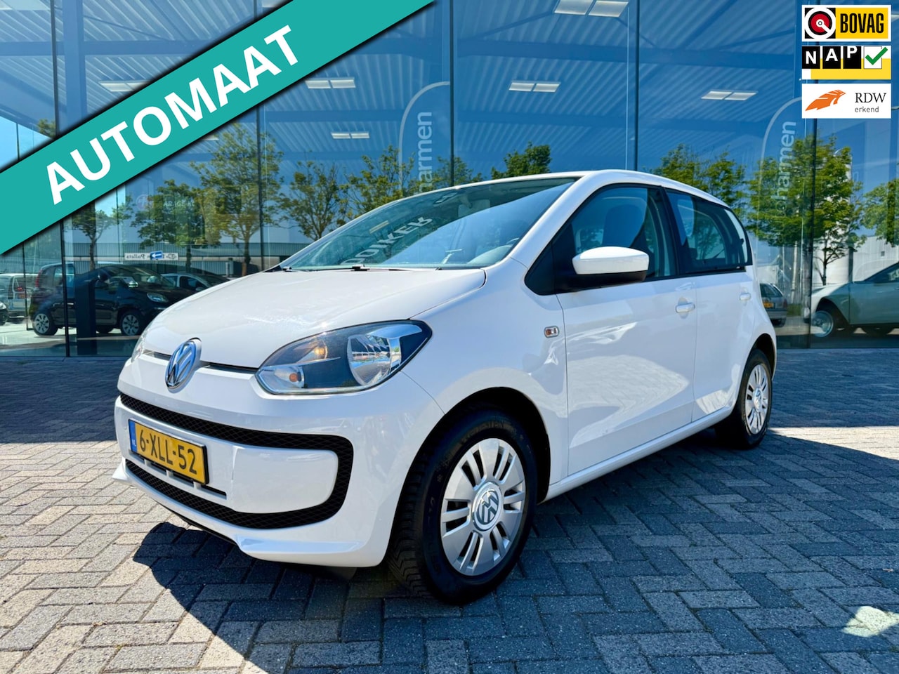 Volkswagen Up! - 1.0 Automaat 5-deurs move up! Airco, Navi, Bluetooth - AutoWereld.nl