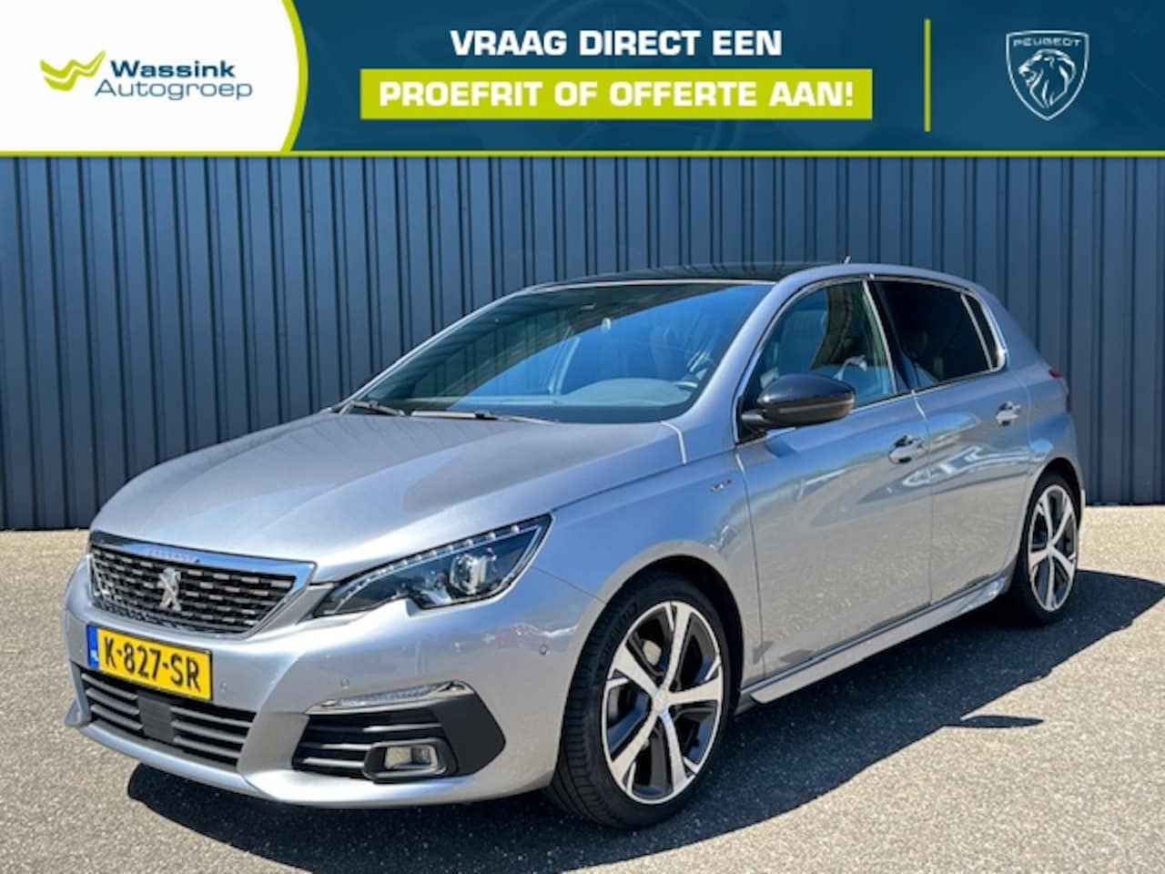 Peugeot 308 - 1.2 PureTech 130pk Blue Lease GT I Panoramadak - AutoWereld.nl