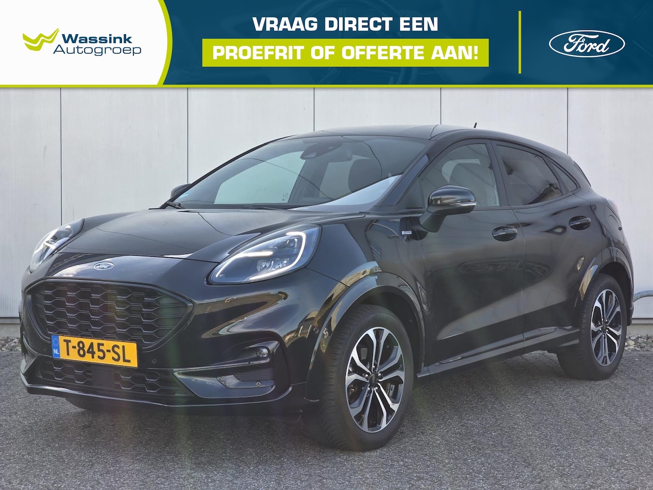 Ford Puma - 1.0 125pk ST-Line Automaat | Stoel en stuur verwarming | Navigatie | Parkeercamera - AutoWereld.nl
