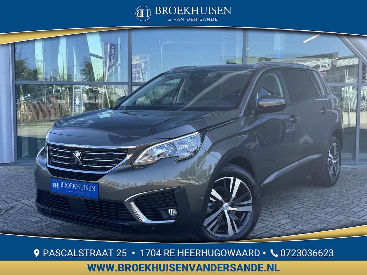 Peugeot 5008 - 1.2 PureTech 7 Pers. Allure 131pk Automaat / Camera / Navigatie - AutoWereld.nl