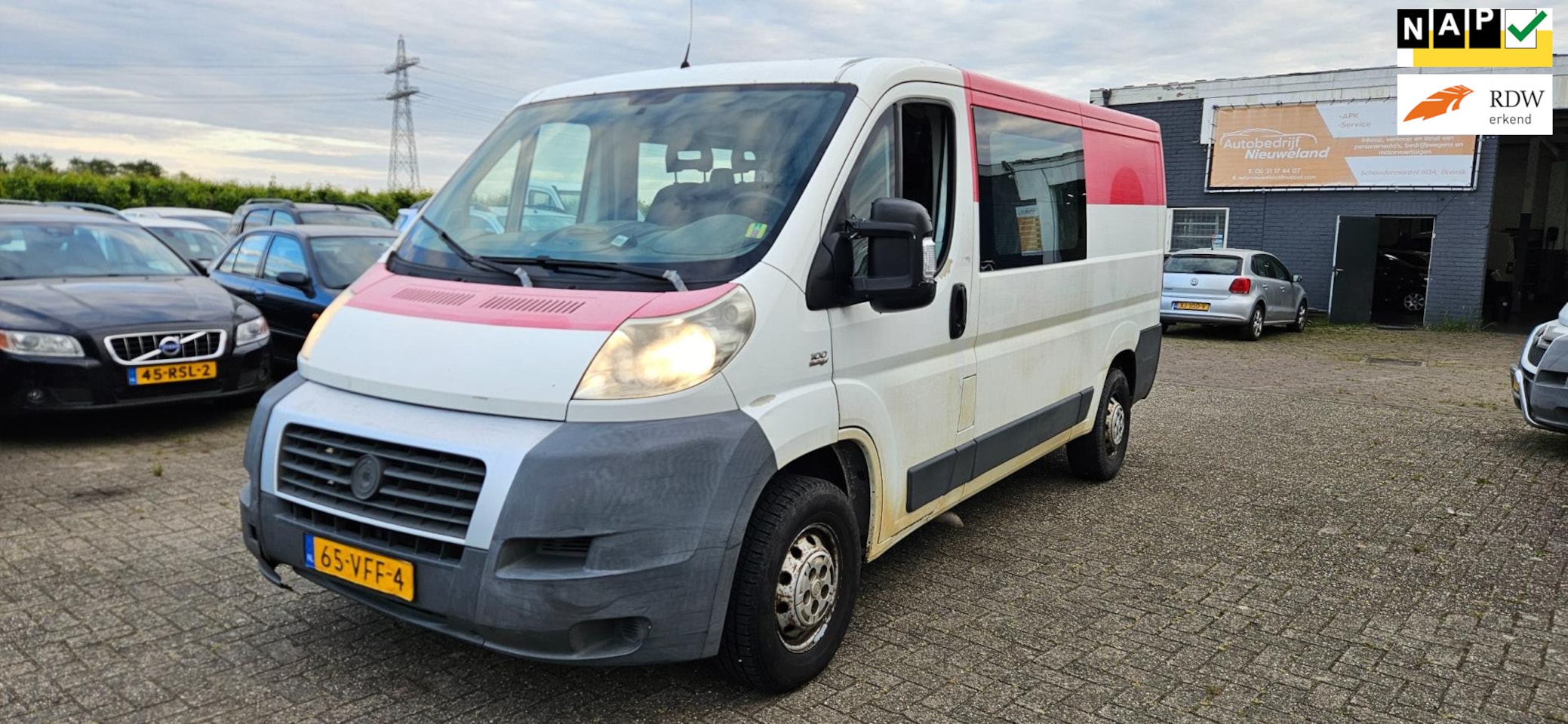 Fiat Ducato - 30 2.2 Jtd MultiJet Dubbel cabine valt steeds uit - AutoWereld.nl