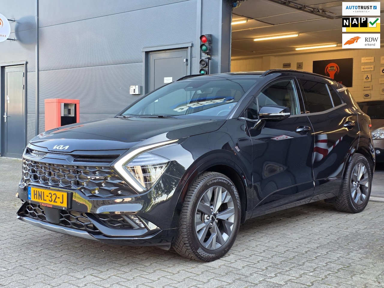 Kia Sportage - 1.6 T-GDi Hybrid GT-Line / ACC / KEYLESS / CARPLAY / ALCANTARA / CAM. + SENSOR / STUUR- EN - AutoWereld.nl