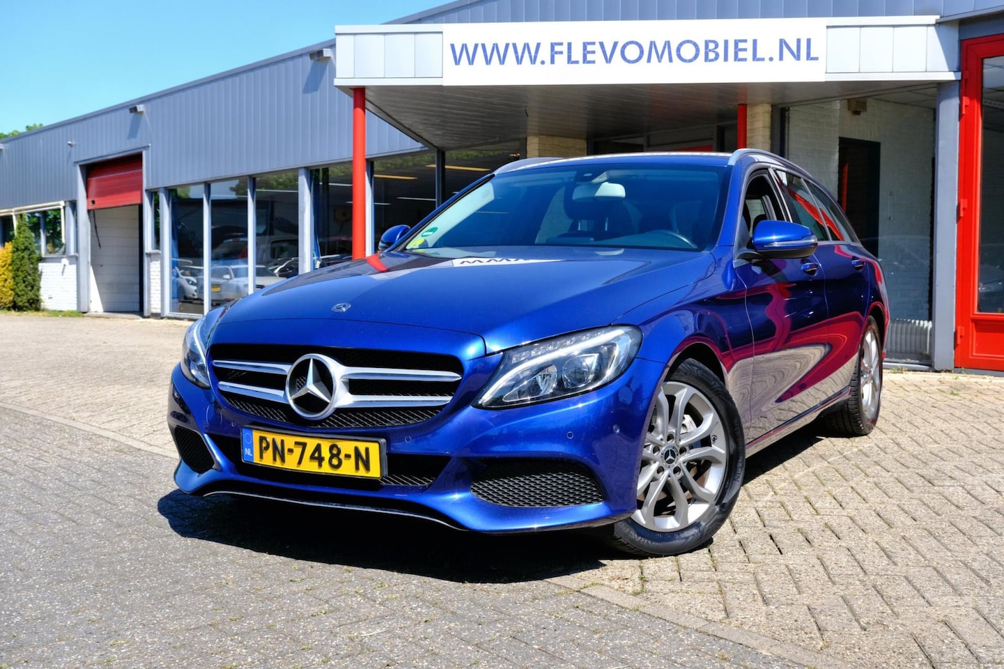 Mercedes-Benz C-klasse Estate - 200 CDI Business Solution Aut. Navi|Leder-Alcant|Cam|LMV - AutoWereld.nl
