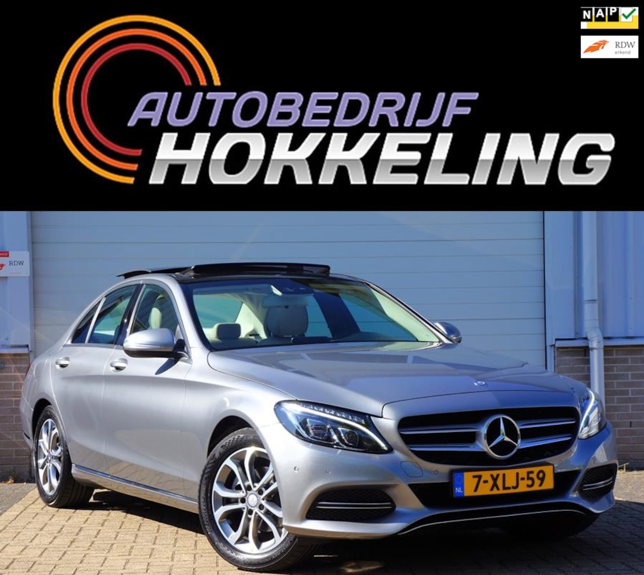 Mercedes-Benz C-klasse - 180 Prestige; Automaat+Panorama+Leder=SUPER !! - AutoWereld.nl