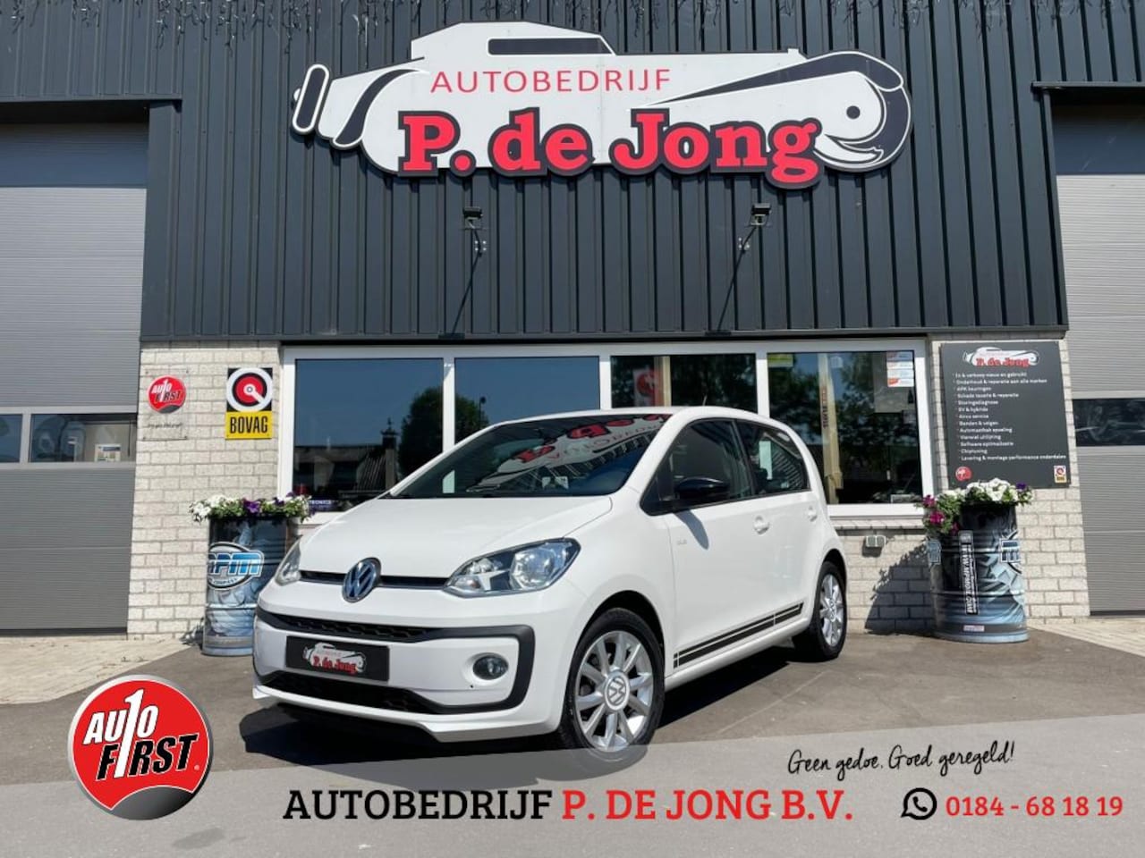 Volkswagen Up! - CLUB UP! 10 TSI Zwarte hemel, Speciaal interieur, Nieuw model, - AutoWereld.nl