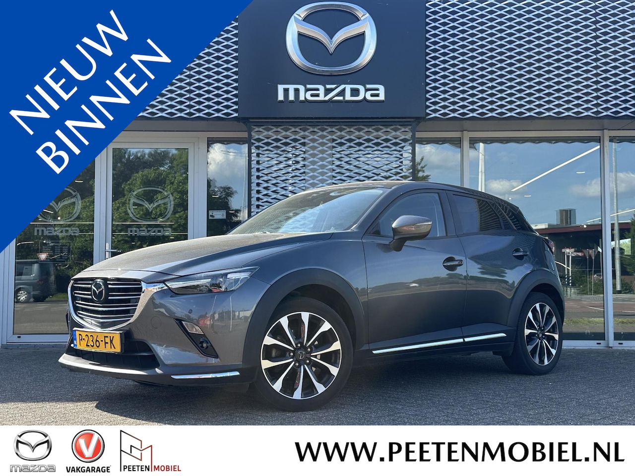 Mazda CX-3 - 2.0 SkyActiv-G 150 GT-M 4WD Automaat | 150 PK | MEEST LUXE UITVOERING | - AutoWereld.nl