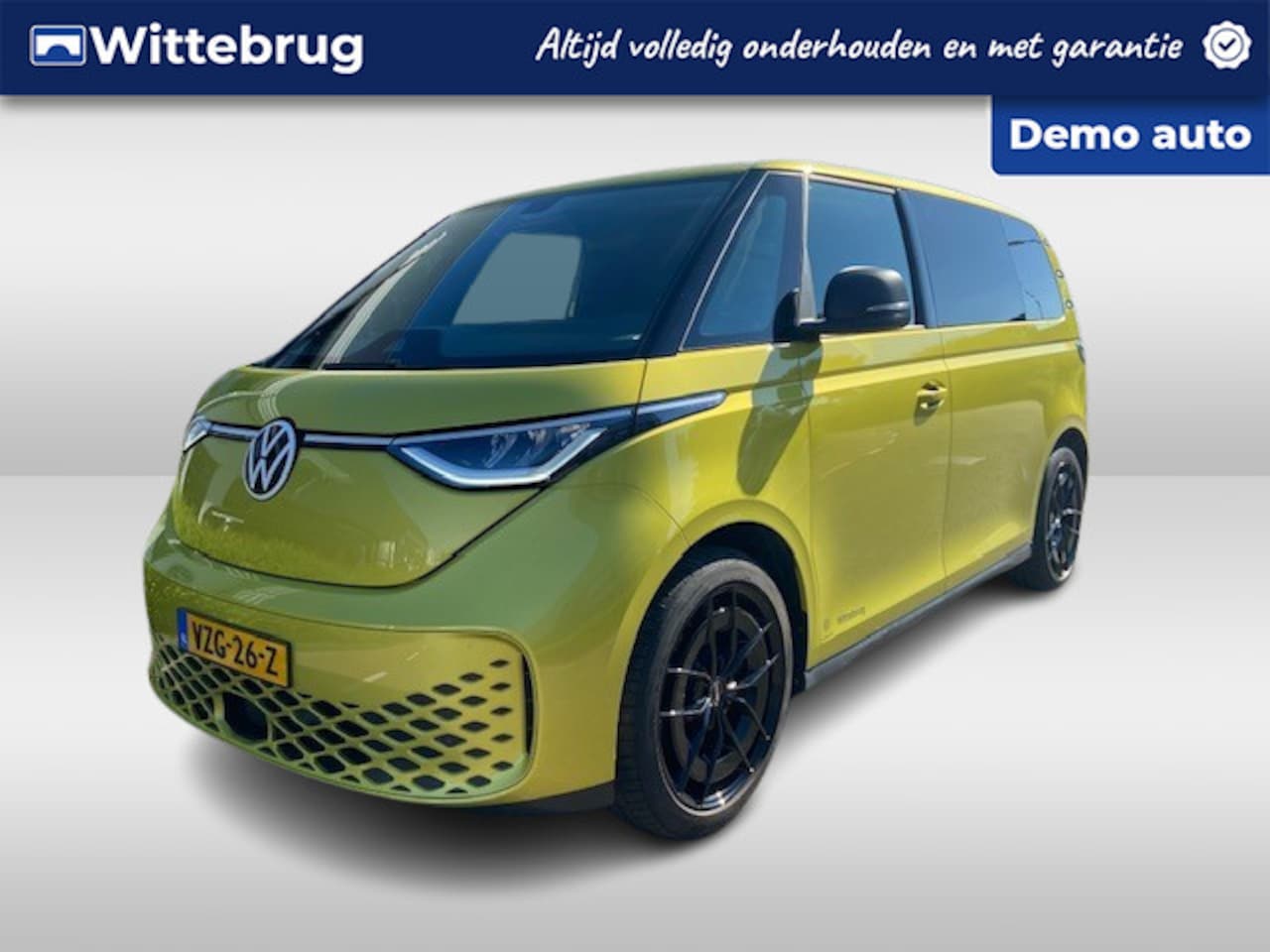 Volkswagen ID. Buzz Cargo - 77 kWh 20 inch zwarte velgen , navigatie,  camera - AutoWereld.nl