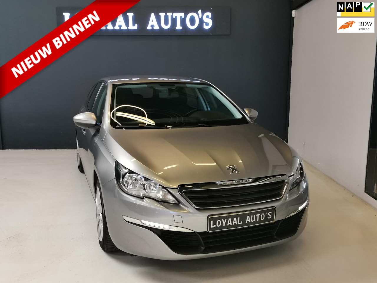 Peugeot 308 SW - 1.2 PureTech Blue Lease | NAVI | AIRCO | CRUISE | TREKHAAK | NAP | APK. - AutoWereld.nl