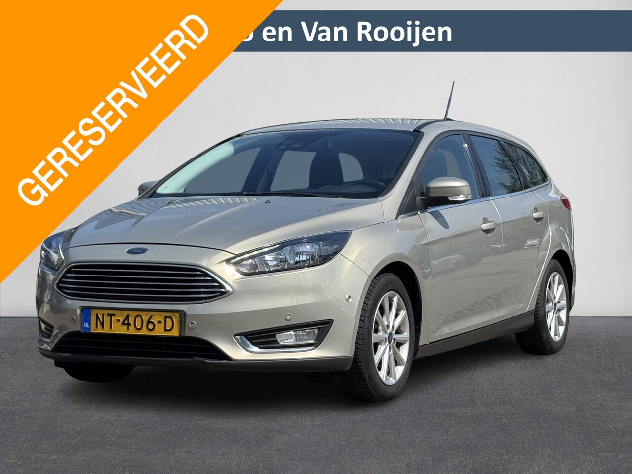 Ford Focus Wagon - 1.5 TDCI Titanium | Airco| Leer-Pakket | Cruise | Verwarmde vooruit | LM velgen | ( Vestig - AutoWereld.nl