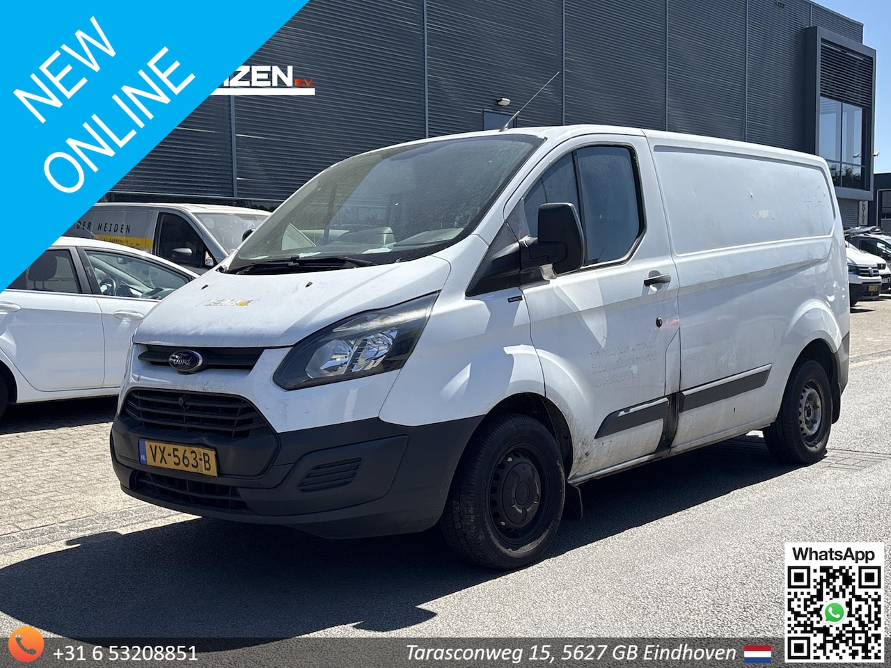 Ford Transit Custom - 270 2.2 TDCI L1H1 Economy Edition | € 3.222,- NETTO! | MOTOR DEFECT! | Airco | Bijrijdersb - AutoWereld.nl