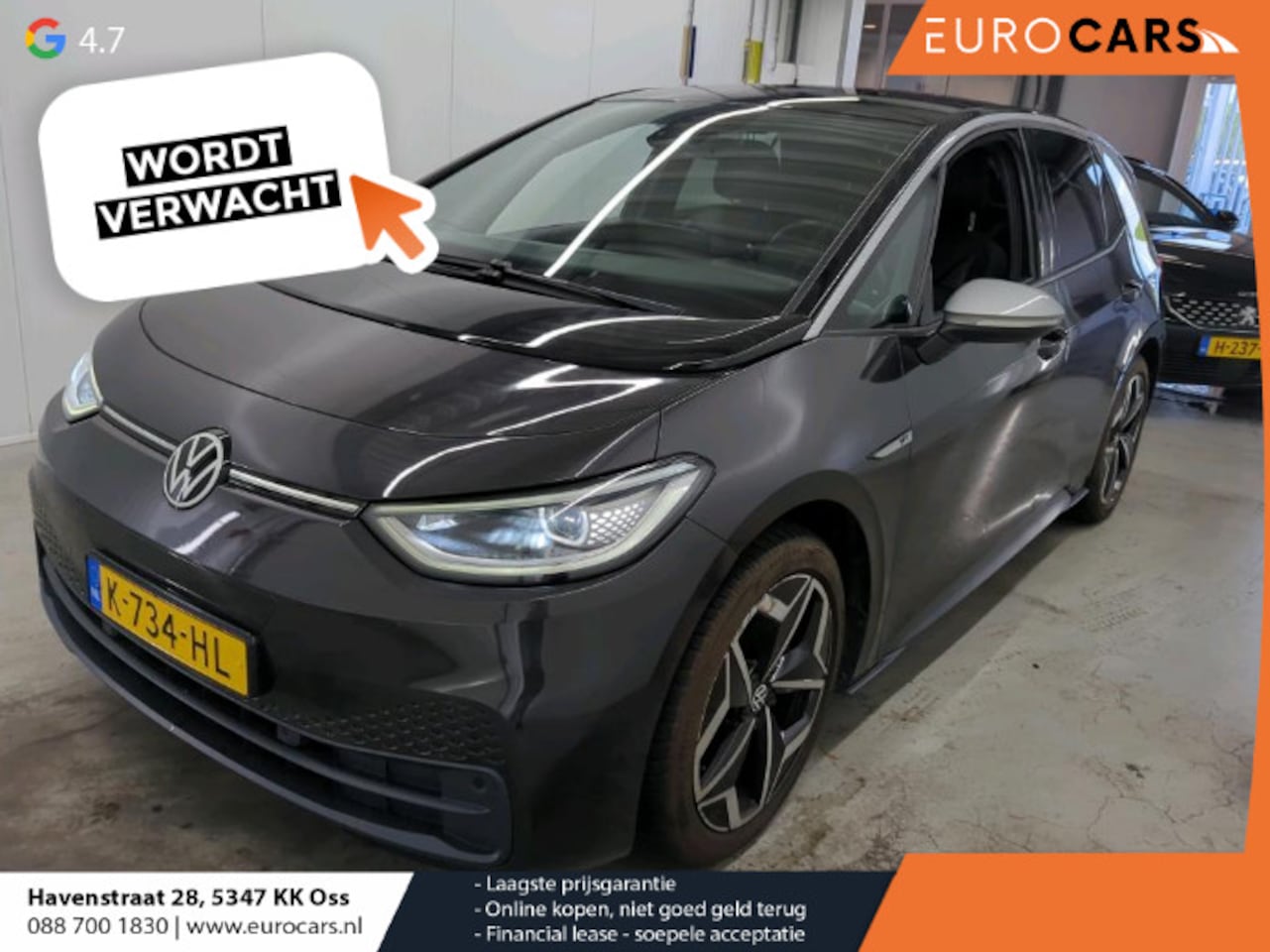 Volkswagen ID.3 - First Plus 58 kWh LED 18"Lichtmetalen Velgen Navigatie Camera Adaptive Cruise Control Clim - AutoWereld.nl