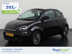 Fiat 500 C - Icon 42 kWh | All-in 393, - Private Lease | Zondag Open