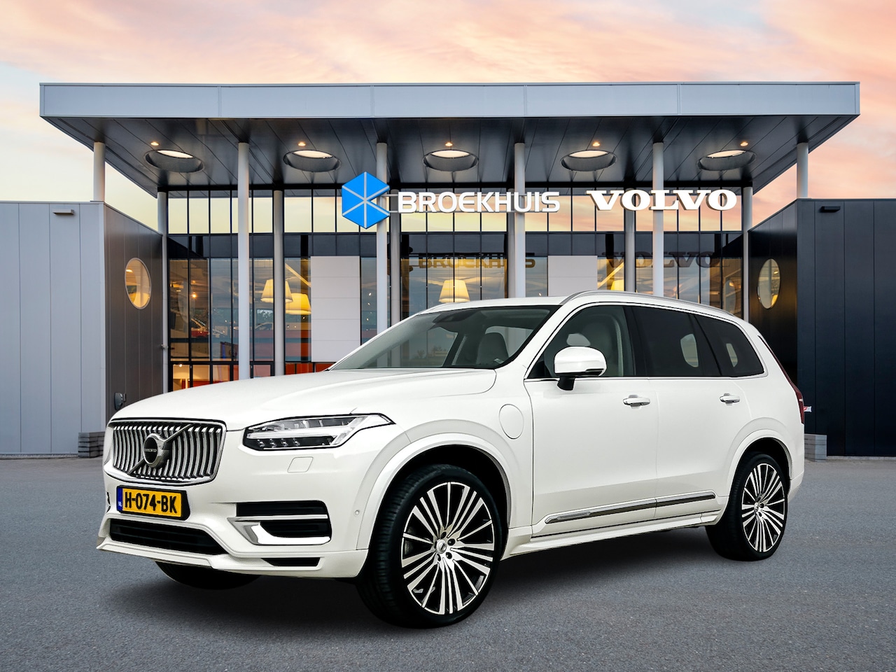 Volvo XC90 - T8 Recharge AWD Inscription | 22" | Nappa Leder | Head-up | 360 Camera | Panoramadak | Har - AutoWereld.nl