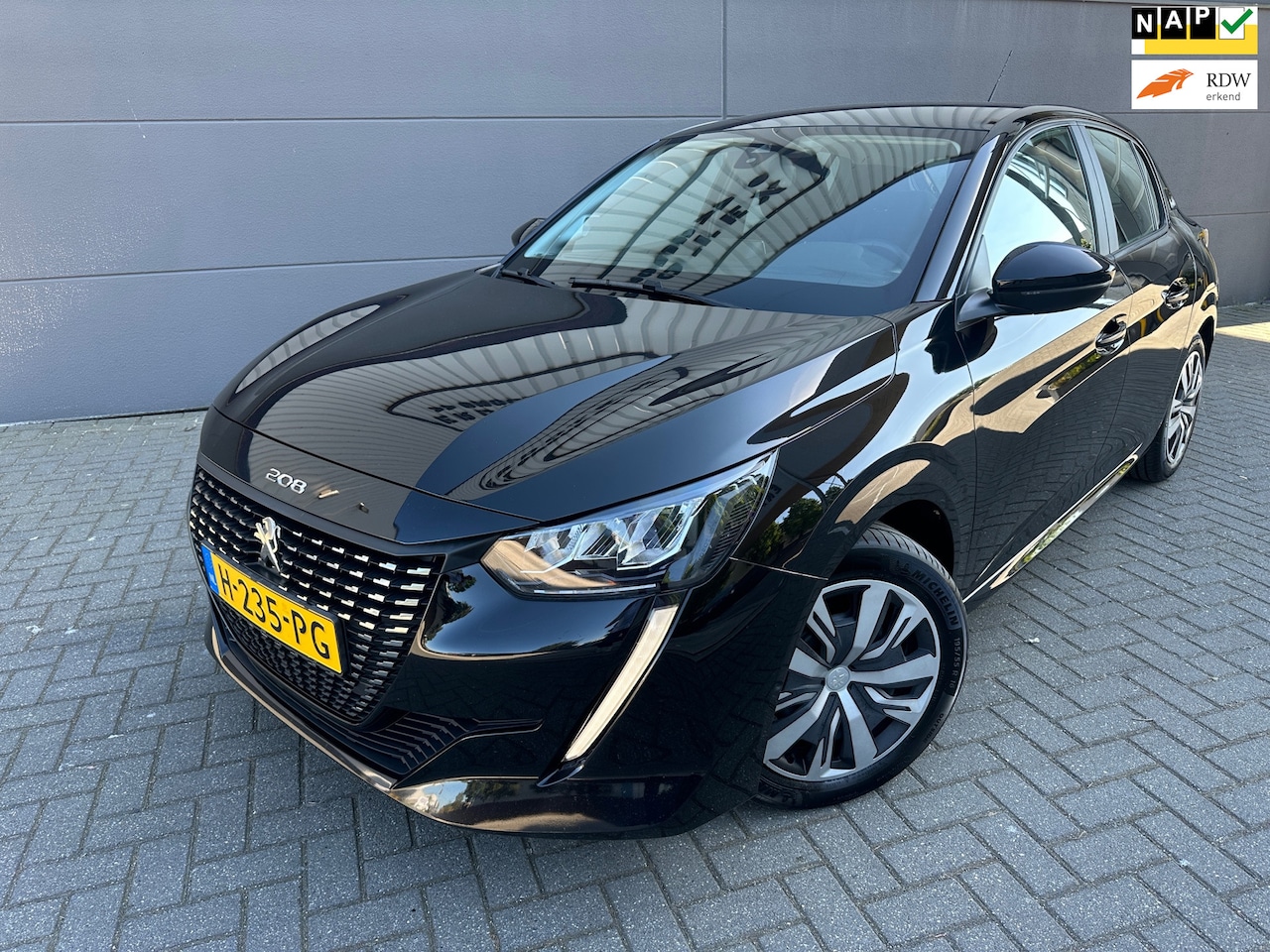 Peugeot 208 - 1.2 PureTech Blue Lease Active*1eEigenaar*NAVI*Carplay-NAVI*Cruise*Bluetooth*Parkrsensoren - AutoWereld.nl