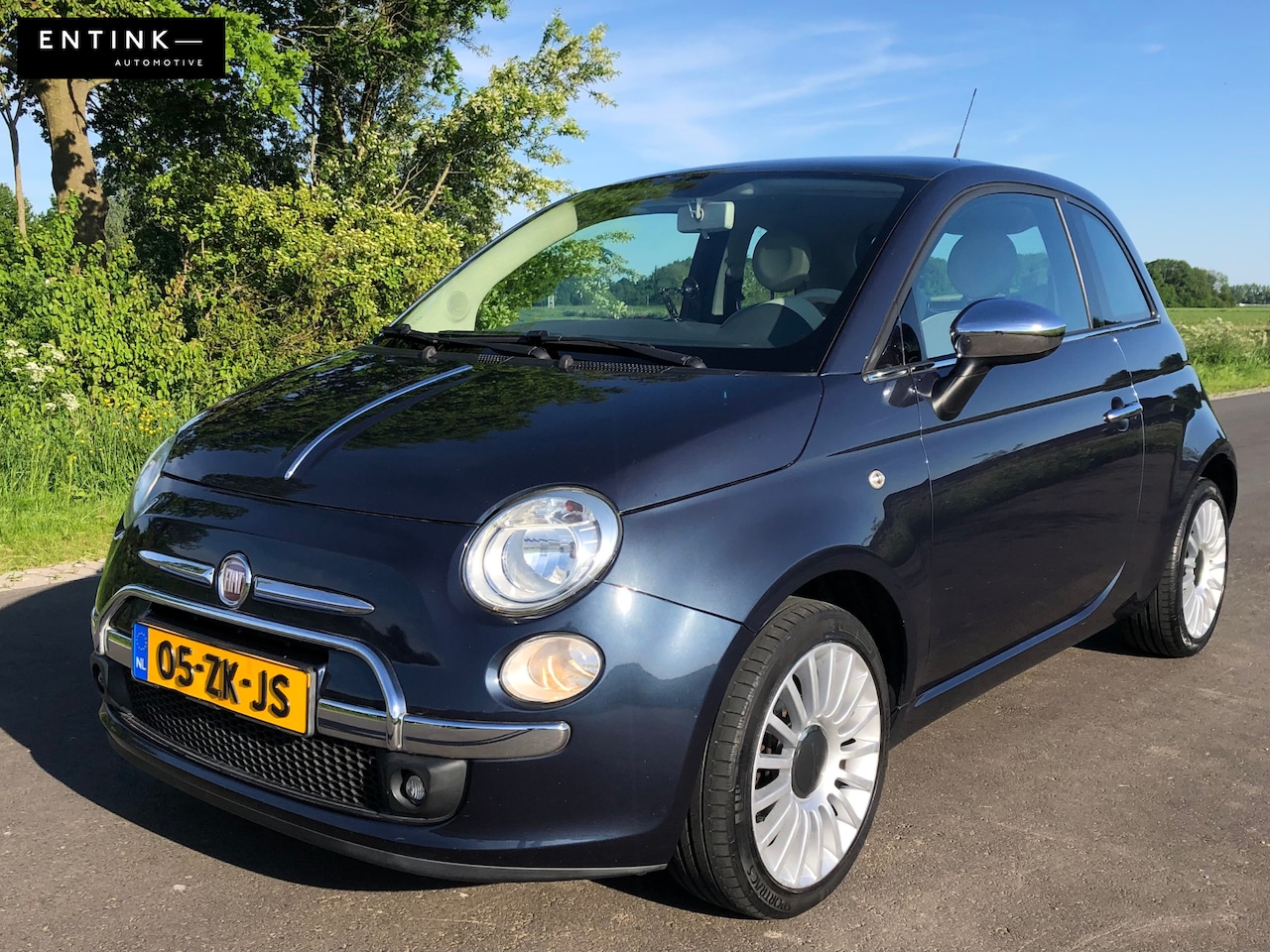 Fiat 500 - 1.2 Lounge | Panoramadak | Airco | 16'' velgen - AutoWereld.nl