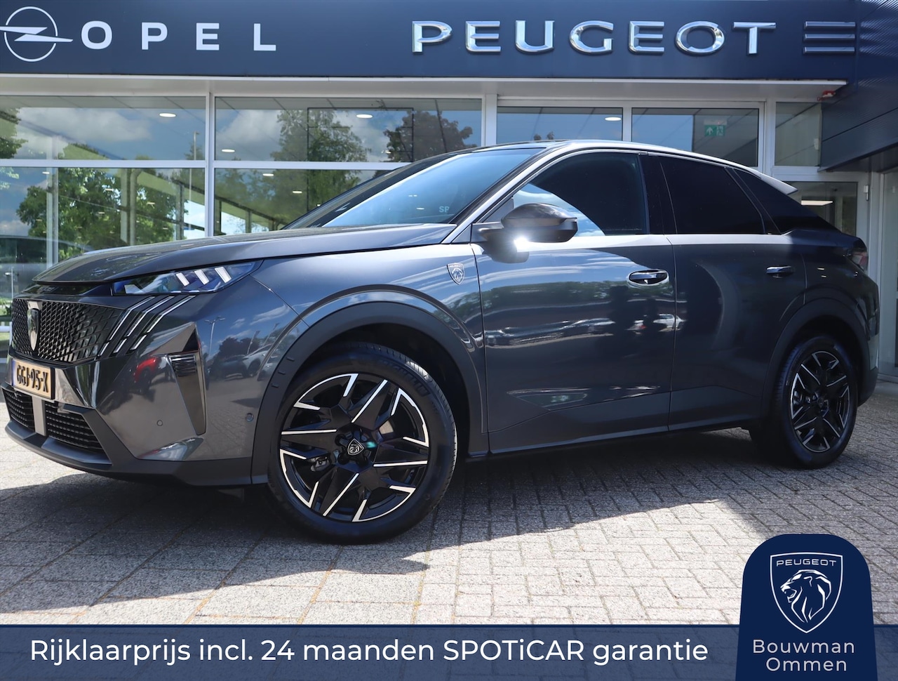 Peugeot 3008 - GT HYBRID 145pk e-DCS6 automaat, Rijklaarprijs, 360° Camera Stoel- en stuurverwarming Adap - AutoWereld.nl