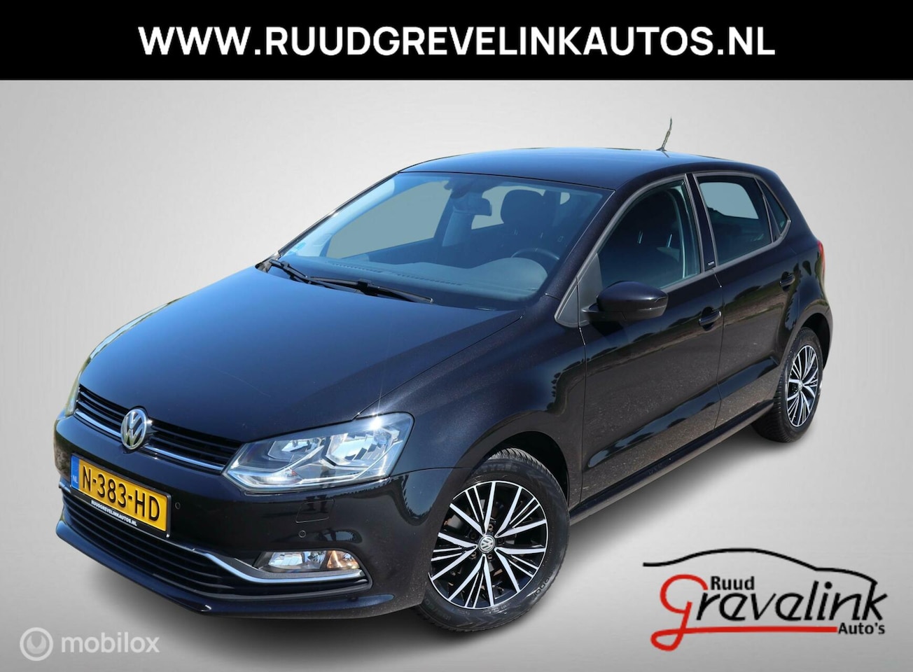 Volkswagen Polo - 5Drs 1.0 Allstar Clima Stoelverwarming DonkerGlas Pdc V+A - AutoWereld.nl
