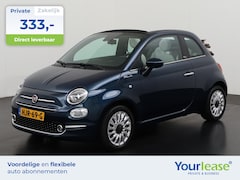 Fiat 500 C - 1.0 Hybrid | All-in 333, - Private Lease | Zondag Open