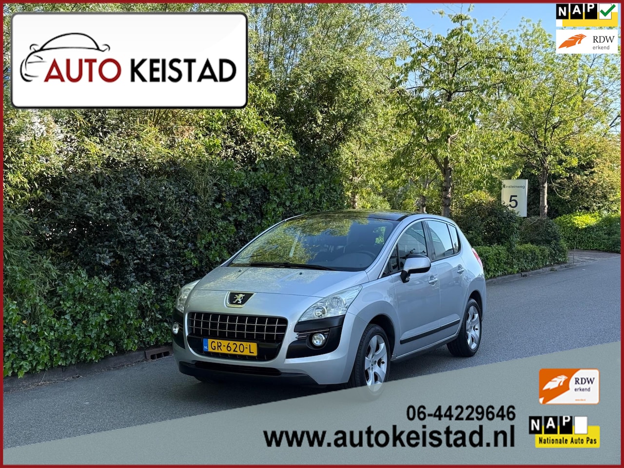 Peugeot 3008 - 1.6 VTi CLIMA/CRUISE/PANORAMADAK! NETTE STAAT! - AutoWereld.nl