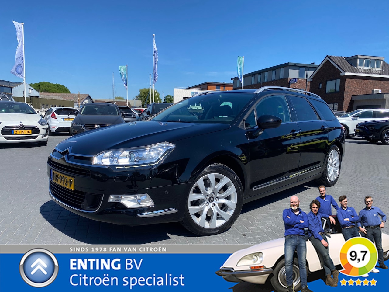 Citroën C5 Tourer - 2.2 HDi EXCLUSIVE 204PK AUT6 VOLLEER HIFI TREKGEW 1890KG - AutoWereld.nl