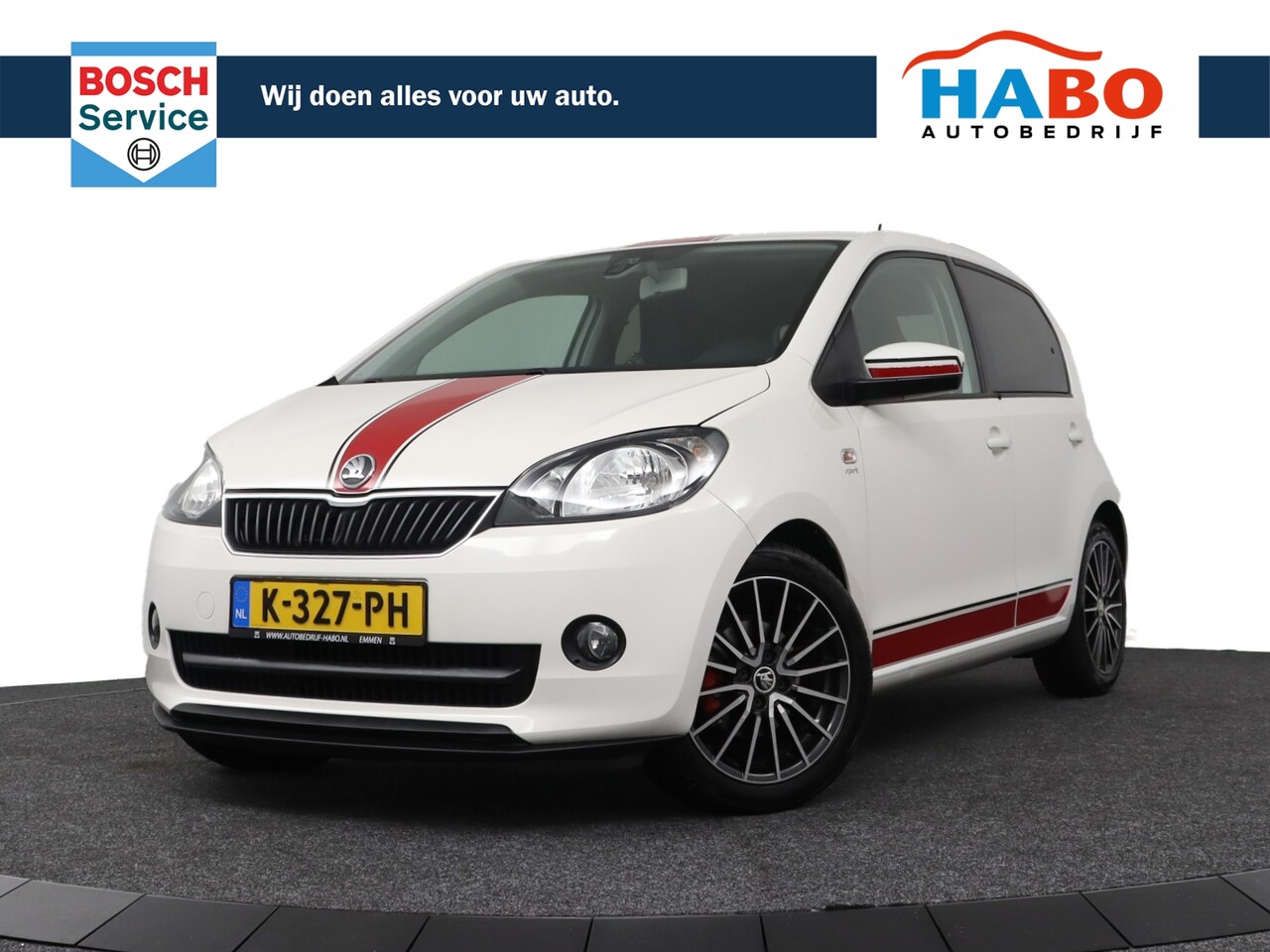 Skoda Citigo - 1.0 ARCTIC 5DRS AC/CRUISE/BLUETOOTH/NAV/MIST.LAMP/SPORTIEF! - AutoWereld.nl