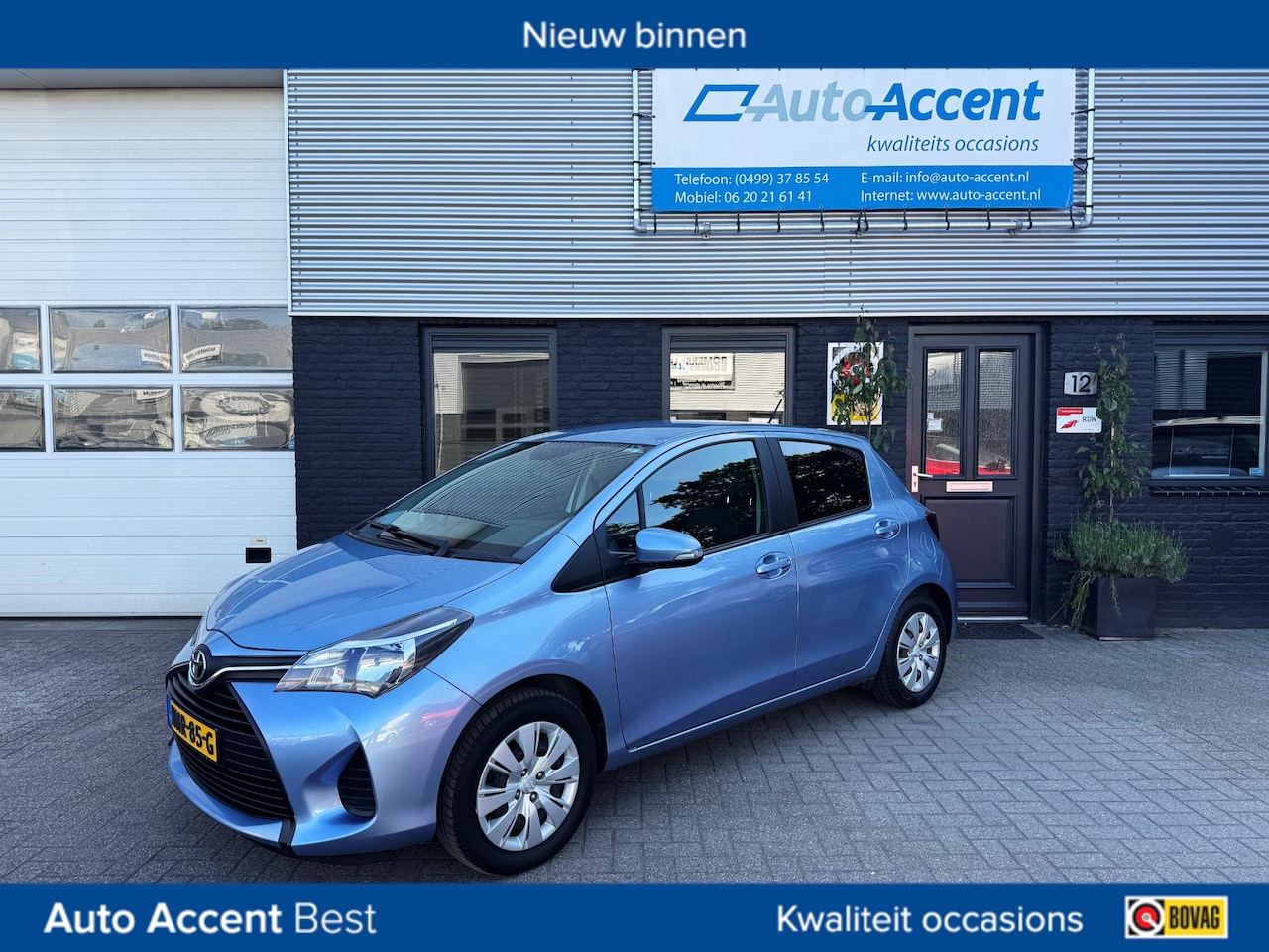 Toyota Yaris - 1.3 VVT-i Aspiration Airco/5drs/54dkm... - AutoWereld.nl