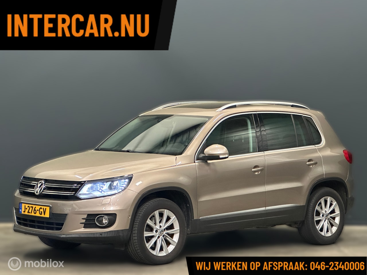 Volkswagen Tiguan - 1.4 TSI Sport&Style Leder Navi Xenon Pano - AutoWereld.nl