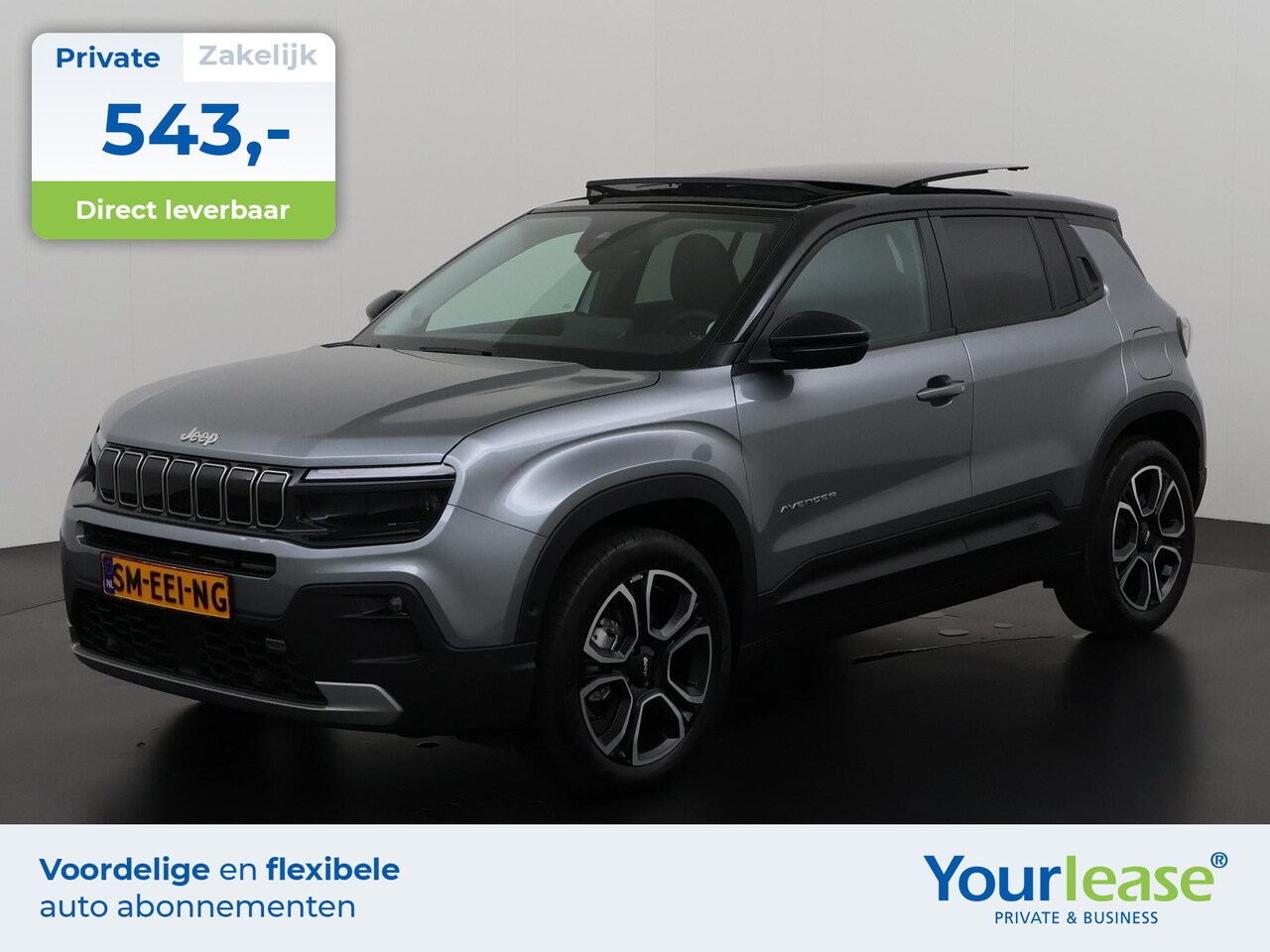 Jeep Avenger - 1.2 e-Hybrid Summit DCS | All-in 543,- Private Lease | Zondag Open! - AutoWereld.nl