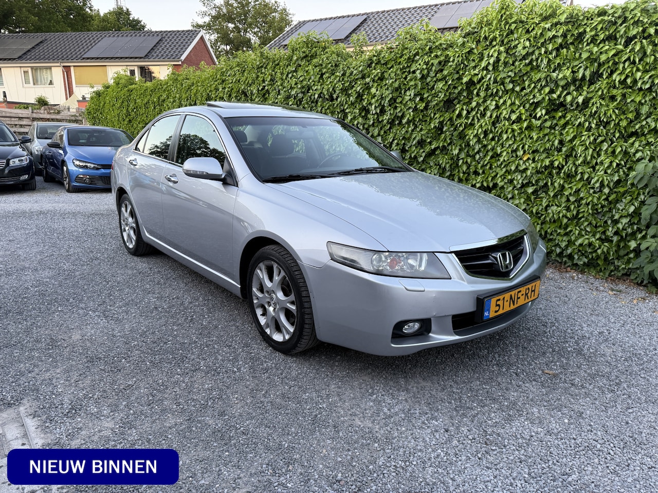 Honda Accord - 2.4i Executive Automaat | Schuifdak | Navi | Xenon | Autom. Airco | Cruise Control | LMV | - AutoWereld.nl