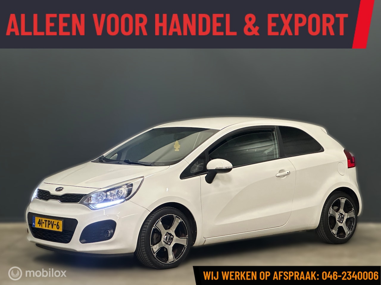 Kia Rio - 1.2 CVVT Super Pack Airco - Verbruikt Olie - Export! - AutoWereld.nl