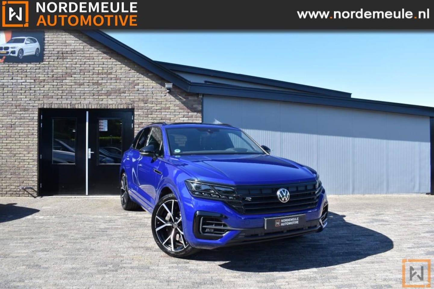Volkswagen Touareg - 3.0 TSI 4M R Lapiz Blue, Panorama, Leder, 360 Camera - AutoWereld.nl