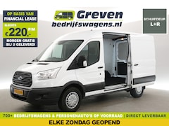 Ford Transit - 350 2.0 TDCI L2H2 | 2xSchuifdeur Airco Cruise LED Parkeersensoren Stoelverwarming Elektrpa
