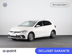 Volkswagen Polo - 1.0 TSI Life 95 pk Automaat (DSG) | Verlengde garantie | Navigatie | Parkeersensoren | Ach