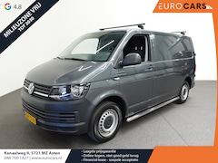 Volkswagen Transporter - 2.0 TDI L1H1 Airco Cruise control Trekhaak Parkeersensoren 3-zits Sidebars Euro6